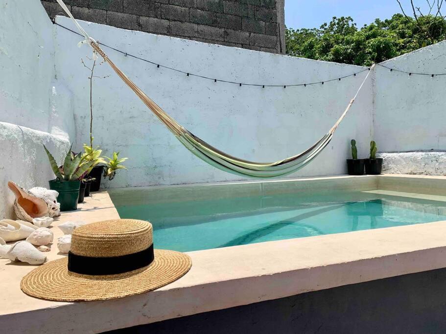 Casita Azul Colonial En El Centro De Merida. Dış mekan fotoğraf