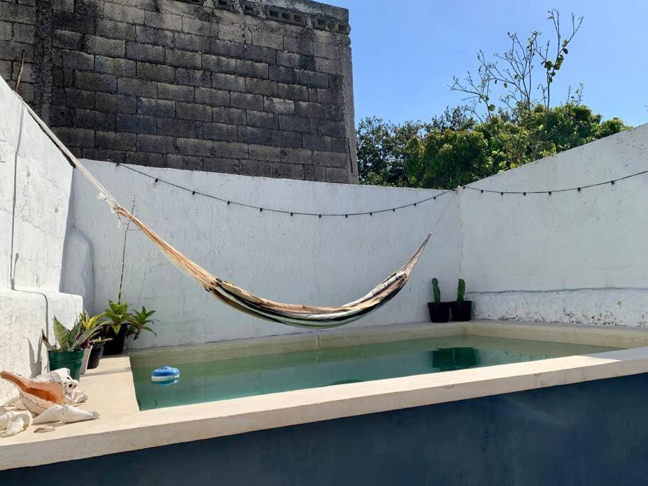 Casita Azul Colonial En El Centro De Merida. Dış mekan fotoğraf