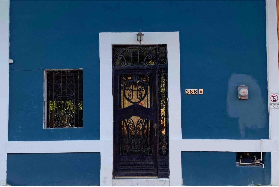 Casita Azul Colonial En El Centro De Merida. Dış mekan fotoğraf
