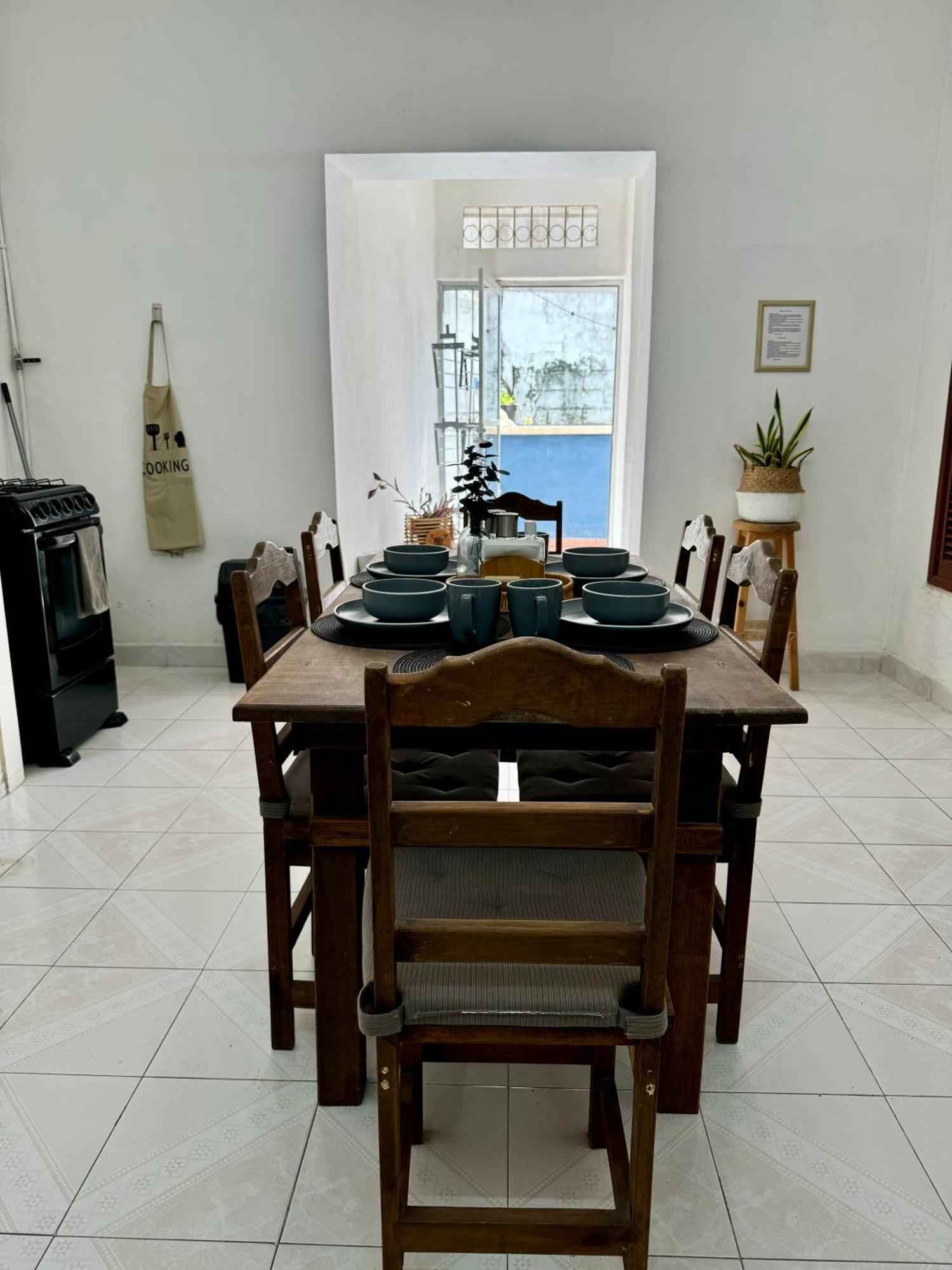 Casita Azul Colonial En El Centro De Merida. Dış mekan fotoğraf