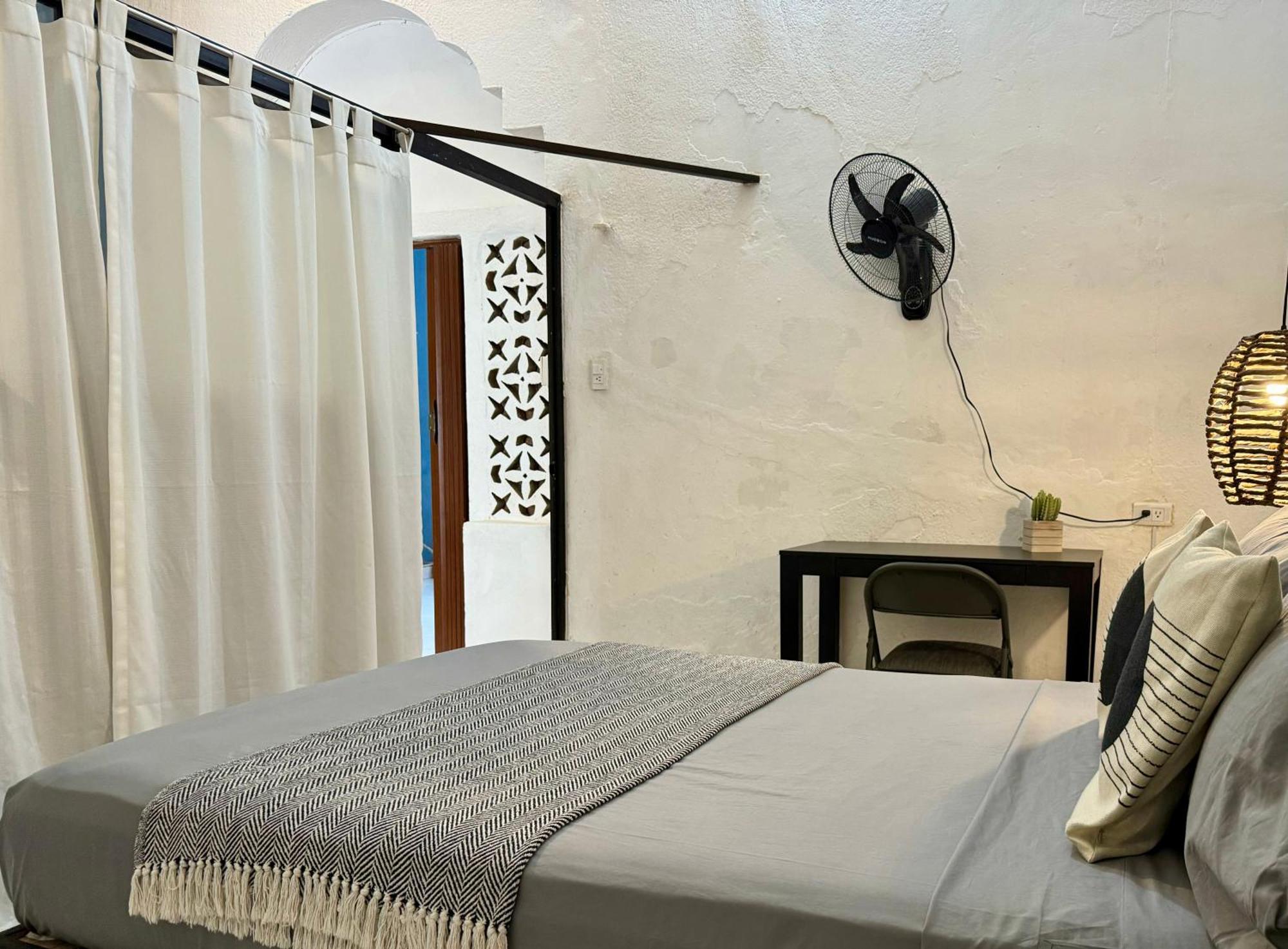 Casita Azul Colonial En El Centro De Merida. Dış mekan fotoğraf